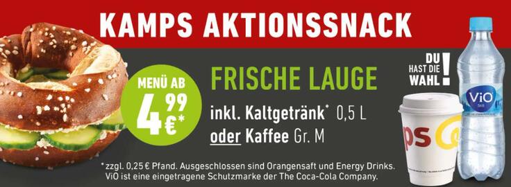 Bäckerei Kamps Prospekt Seite 3