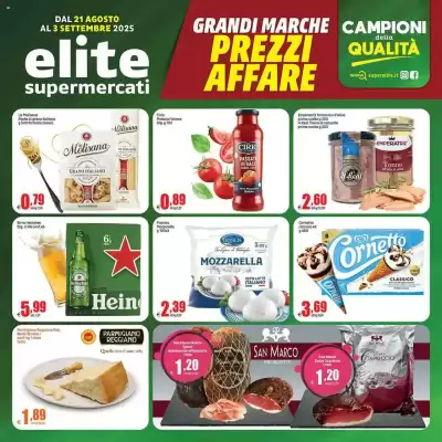 Volantino Elite (valido fino al 3-09)