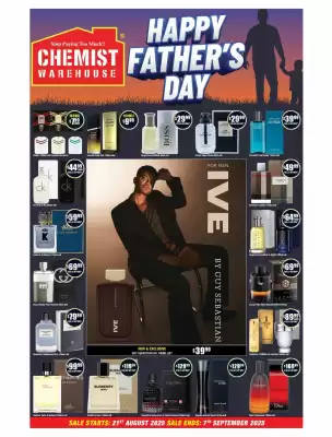 Chemist Warehouse catalogue (valid until 7-09)