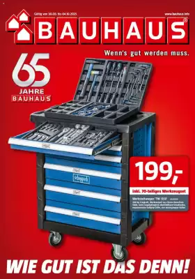 Bauhaus Prospekt (gültig bis 4-10)