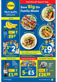 Lidl leaflet week 35 Page 1