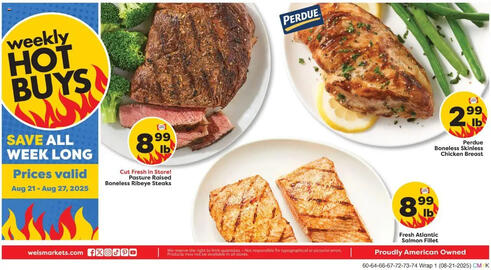 Weis Markets Weekly Ad week 34 Page 1
