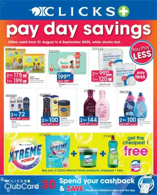 Clicks catalogue (valid until 8-09)