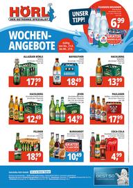 Hörl Getränke Prospekt woche 34 Seite 1