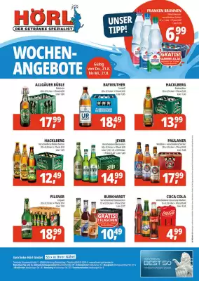 Hörl Getränke Prospekt (gültig bis 27-08)