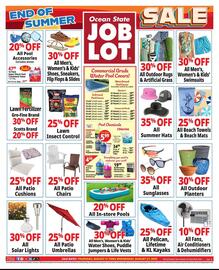 Ocean State Job Lot Weekly Ad week 34 Page 1