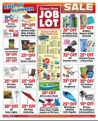 Ocean State Job Lot Weekly Ad (valid until 27-08)