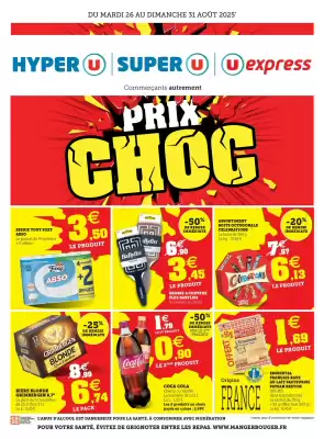 Catalogue U Express (valable jusqu'au 31-08)
