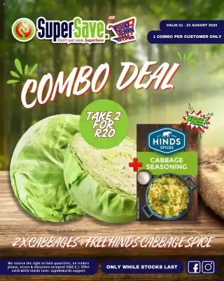 Super Save catalogue (valid until 23-08)