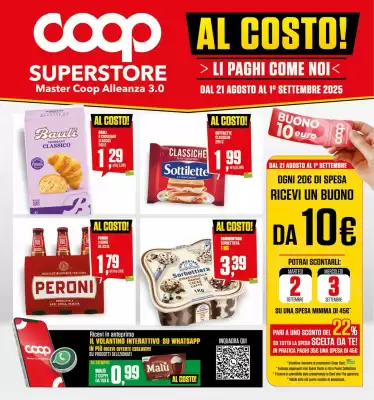 Volantino Coop Master Alleanza 3.0 (valido fino al 1-09)