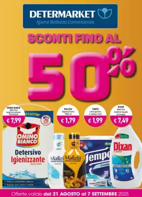 Volantino Determarket (valido fino al 7-09)