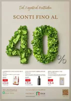 Volantino Eataly (valido fino al 10-09)