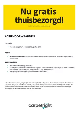Carpetright folder (geldig t/m 31-08)