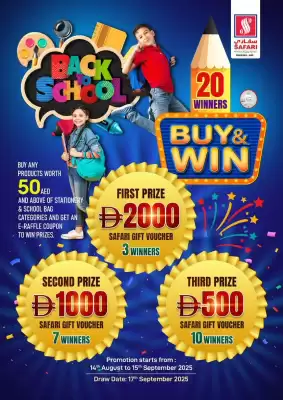 Safari Hypermarket catalogue (valid until 15-09)