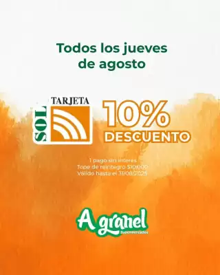 Catálogo Supermercados A Granel (válido hasta 31-08)