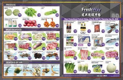 FreshWay Foodmart flyer week 34 Page 1