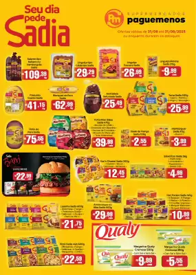Catálogo Supermercados Pague Menos (válido até 31-08)