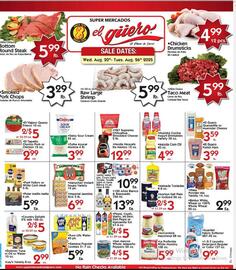 Super Mercados El Guero Weekly Ad week 34 Page 1