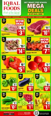Iqbal Foods flyer