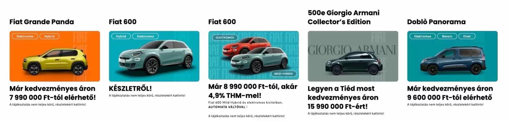 Fiat akciós újság (érvényes eddig: 22-09)