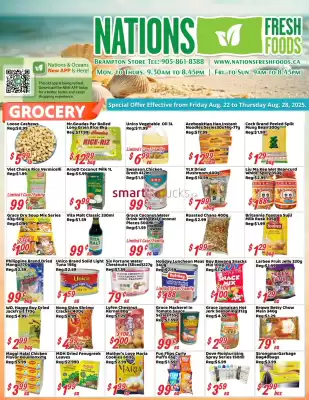 Nations Fresh Foods flyer