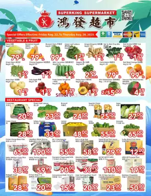 Superking Supermarket flyer (valid until 28-08)