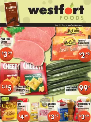 Westfort Foods flyer (valid until 28-08)