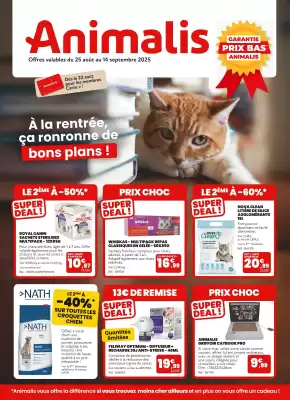 Catalogue Animalis (valable jusqu'au 14-09)