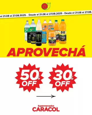 Catálogo Supermercados Caracol (válido hasta 27-08)