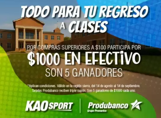Catálogo Kao Sports Center (válido hasta 14-09)