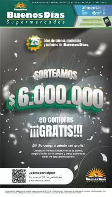 Catálogo Supermercados Buenos Días (válido hasta 27-08)