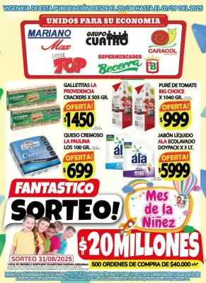 Catálogo Supermercados Becerra (válido hasta 1-09)