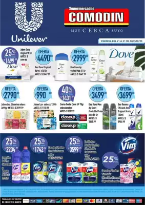 Catálogo Supermercados Comodin (válido hasta 31-08)