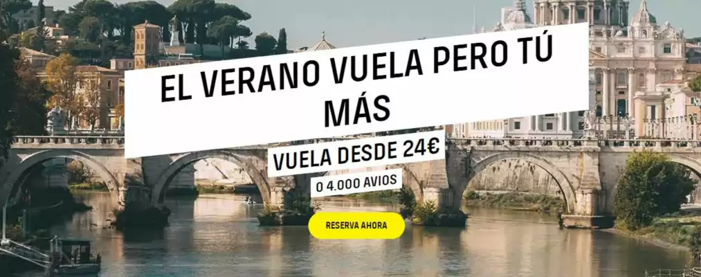 Folleto Vueling (válido hasta el 31-08)