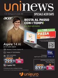 Volantino Unieuro Pagina 1