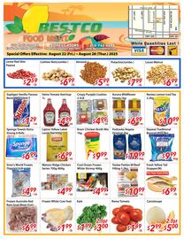 Bestco Food Mart flyer week 34 Page 1
