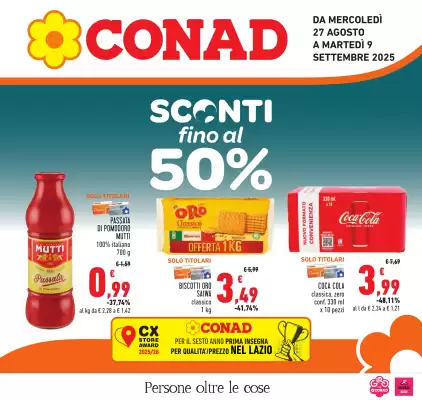Volantino Conad (valido fino al 9-09)