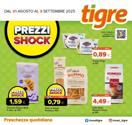 Volantino Tigre