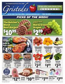 Gristedes Weekly Ad week 34 Page 1