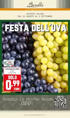 Volantino Borello Supermercati (valido fino al 3-09)