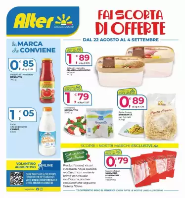 Volantino Alter Discount (valido fino al 4-09)