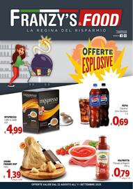 Volantino Franzy's Food Pagina 1