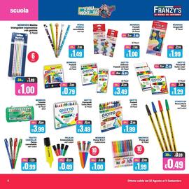 Volantino Franzy's Food Pagina 12