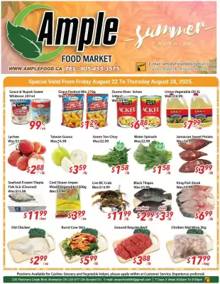 Ample Food Market flyer