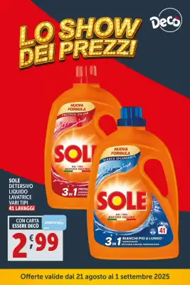 Volantino Deco Supermercati (valido fino al 1-09)
