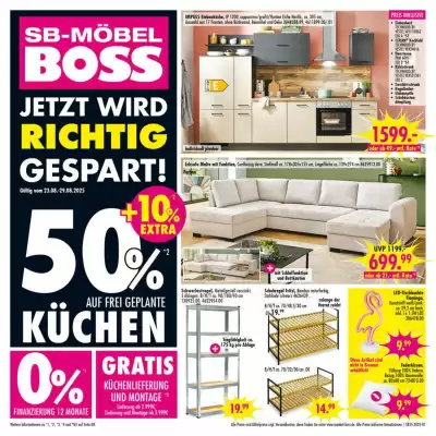 Möbel Boss Prospekt (gültig bis 29-08)