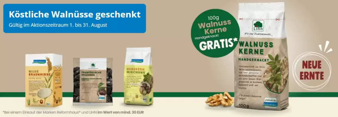 Reformhaus Ebken Prospekt (gültig bis 31-08)