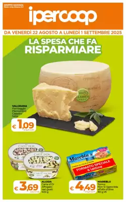 Volantino Ipercoop Radenza (valido fino al 1-09)