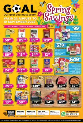 Goal Supermarket catalogue