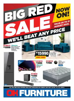 OK Furniture catalogue (valid until 31-08)